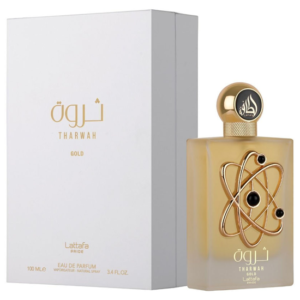 Perfume Tharwah Gold Feminino | Cx Branca | 100ml